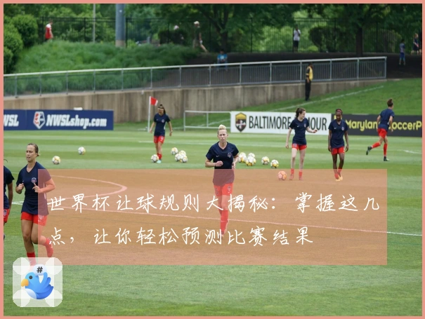 世界杯让球规则大揭秘：掌握这几点，让你轻松预测比赛结果